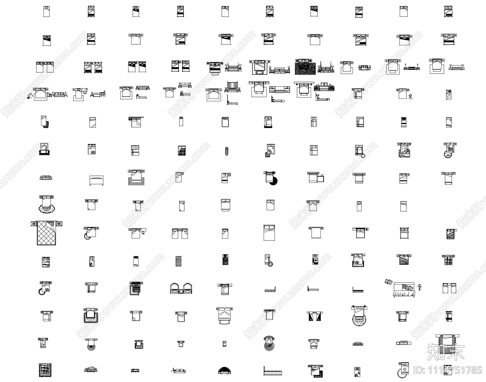 马良cad家装图库施工图下载【ID:1114751785】