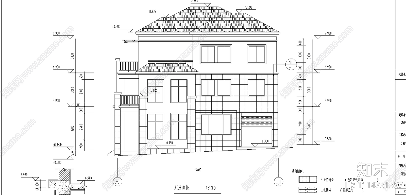 140平方农居建筑施工图下载【ID:1114751557】