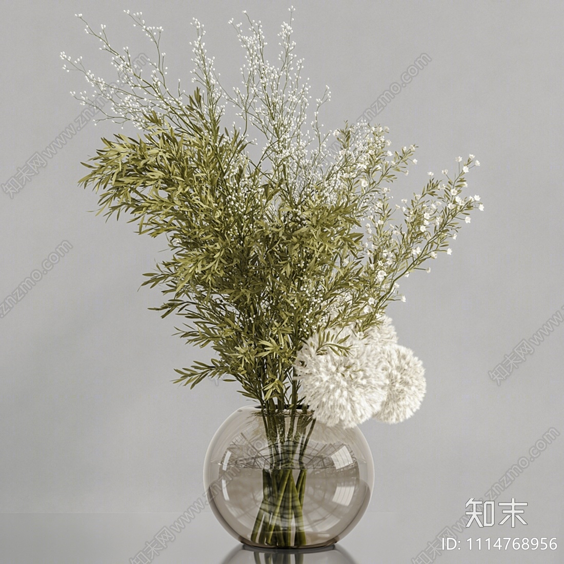 现代水生植物3D模型下载【ID:1114768956】