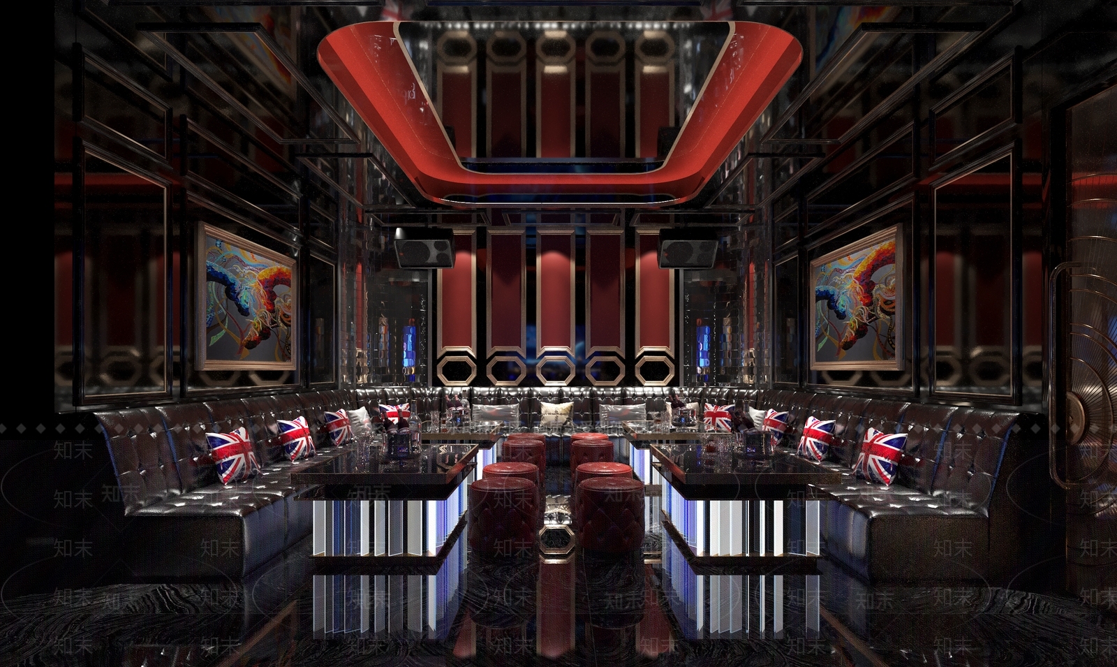 简欧KTV3D模型下载【ID:1114777338】