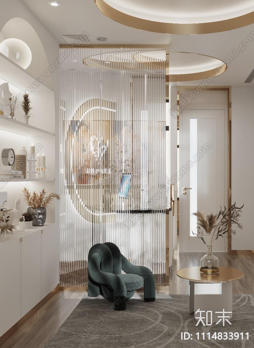 护肤美容整套施工图效果图cad施工图下载【ID:1114833911】
