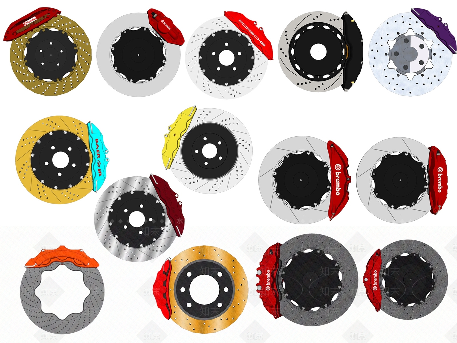 现代汽车零件SU模型下载【ID:1114849087】