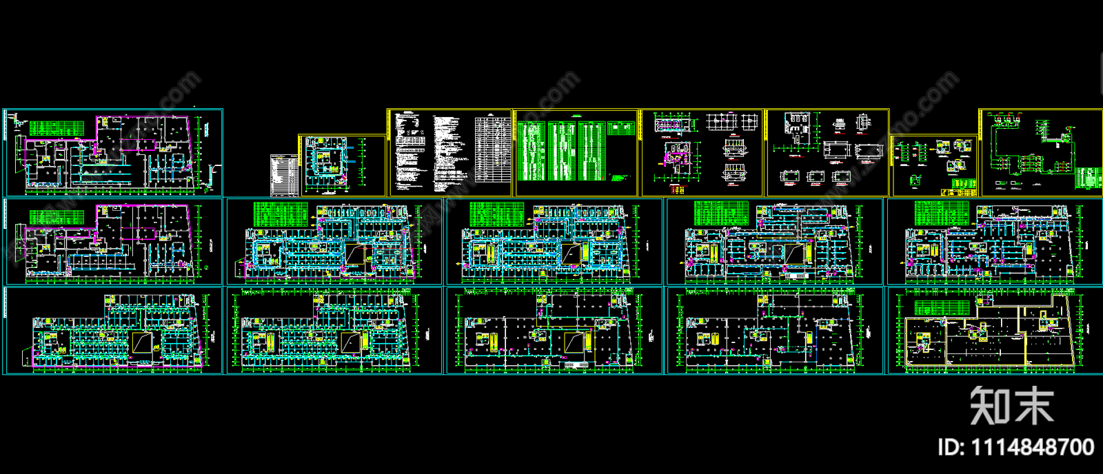 综合大楼暖通空调工程施工图下载【ID:1114848700】
