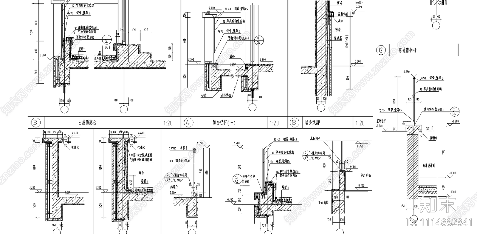 农村经典别墅结构施工图施工图下载【ID:1114882341】