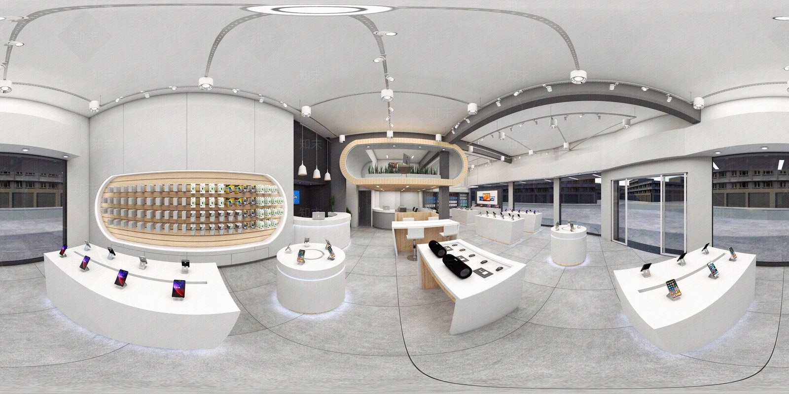 手机销售展厅HDR贴图下载【ID:1114890223】