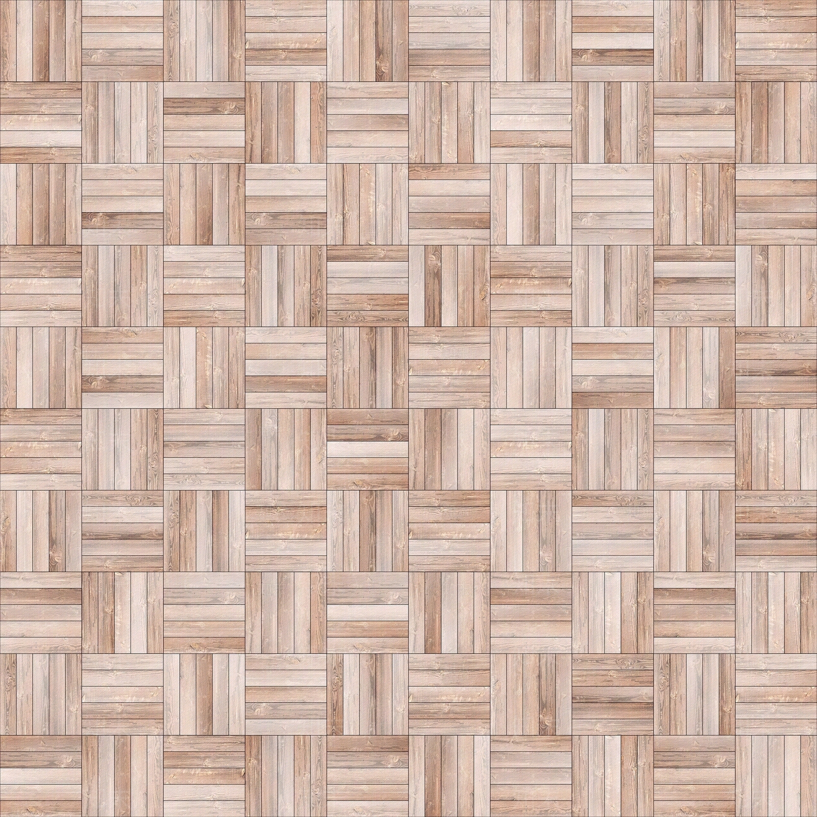 浅色原木田字拼花防腐木地板贴图下载【ID:1114909083】