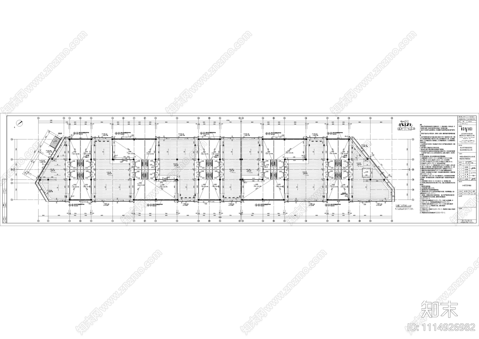 商业建筑标准图审施工图cad施工图下载【ID:1114926982】