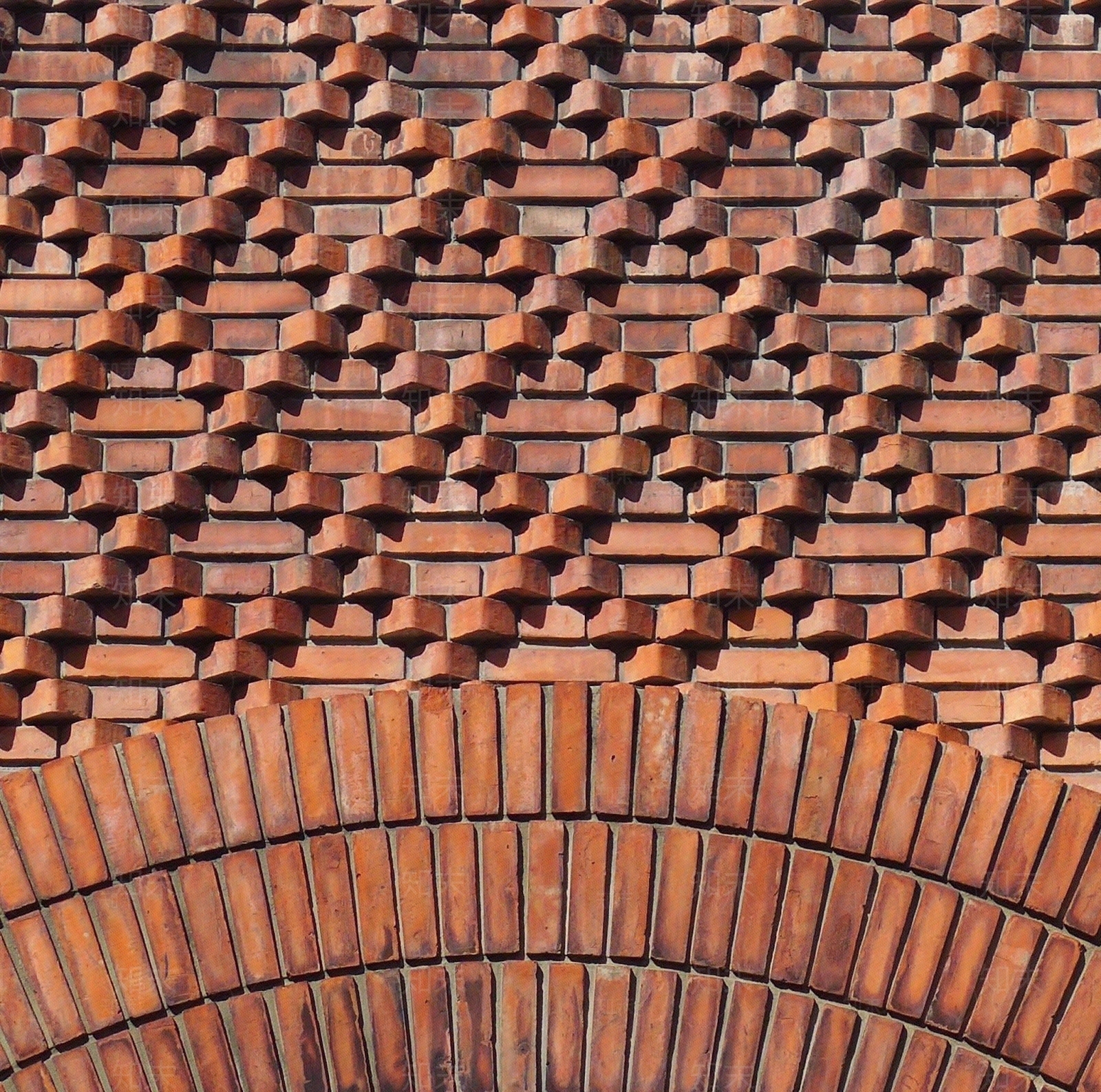 建筑立面纹理红砖贴图下载【ID:1114927594】