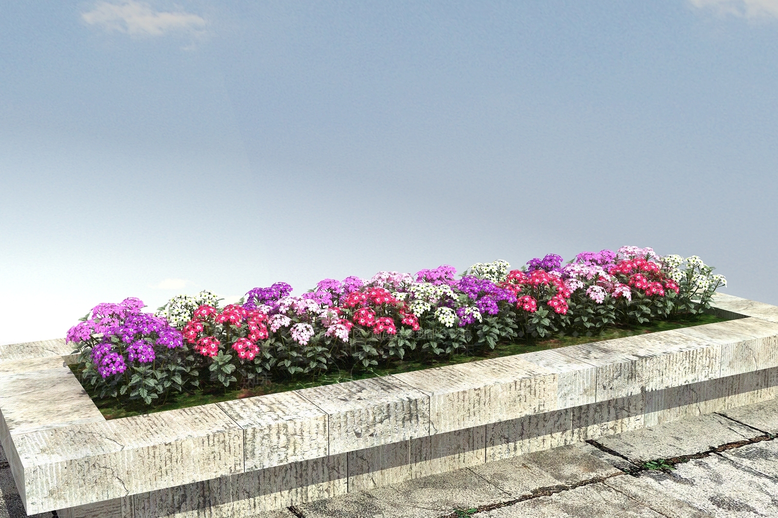 花坛3D模型下载【ID:1114959998】