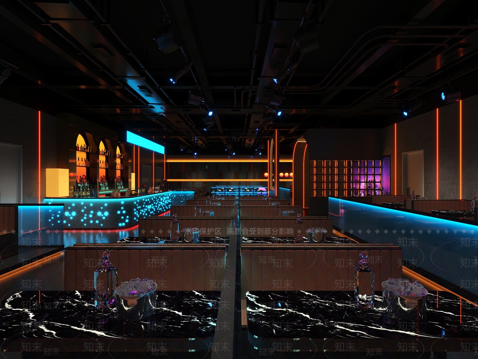 现代酒吧3D模型下载【ID:1114987498】