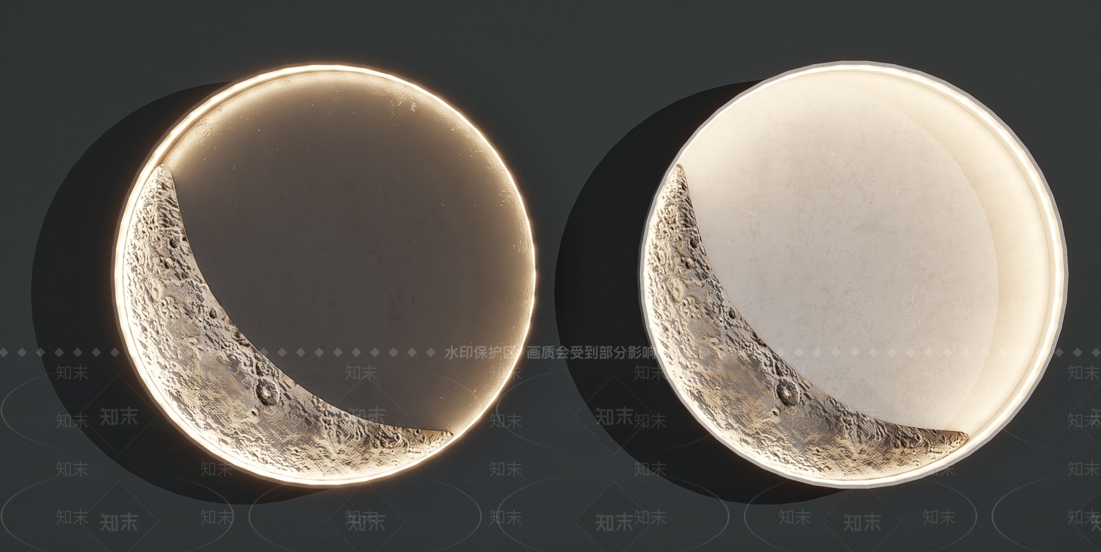 现代网红装饰灯3D模型下载【ID:1114988254】