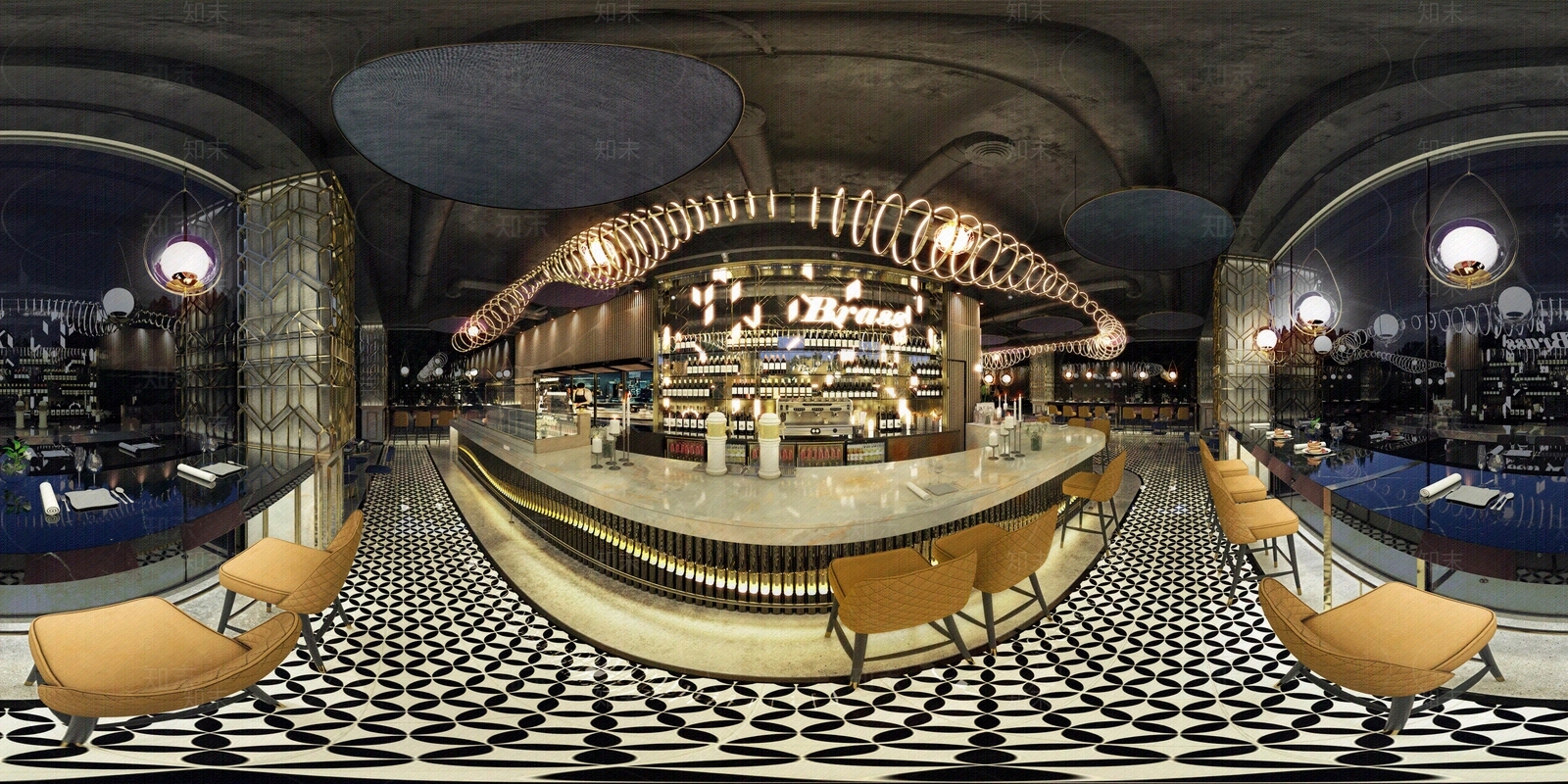 工业风酒吧HDR贴图下载【ID:1115013576】