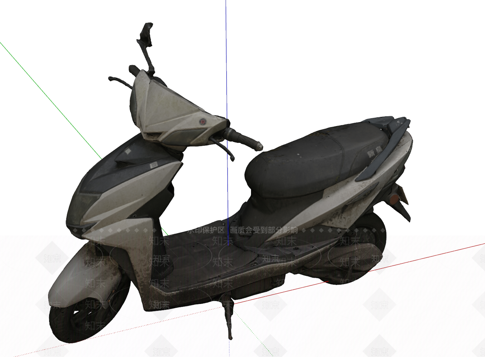 现代电动车SU模型下载【ID:1115036681】