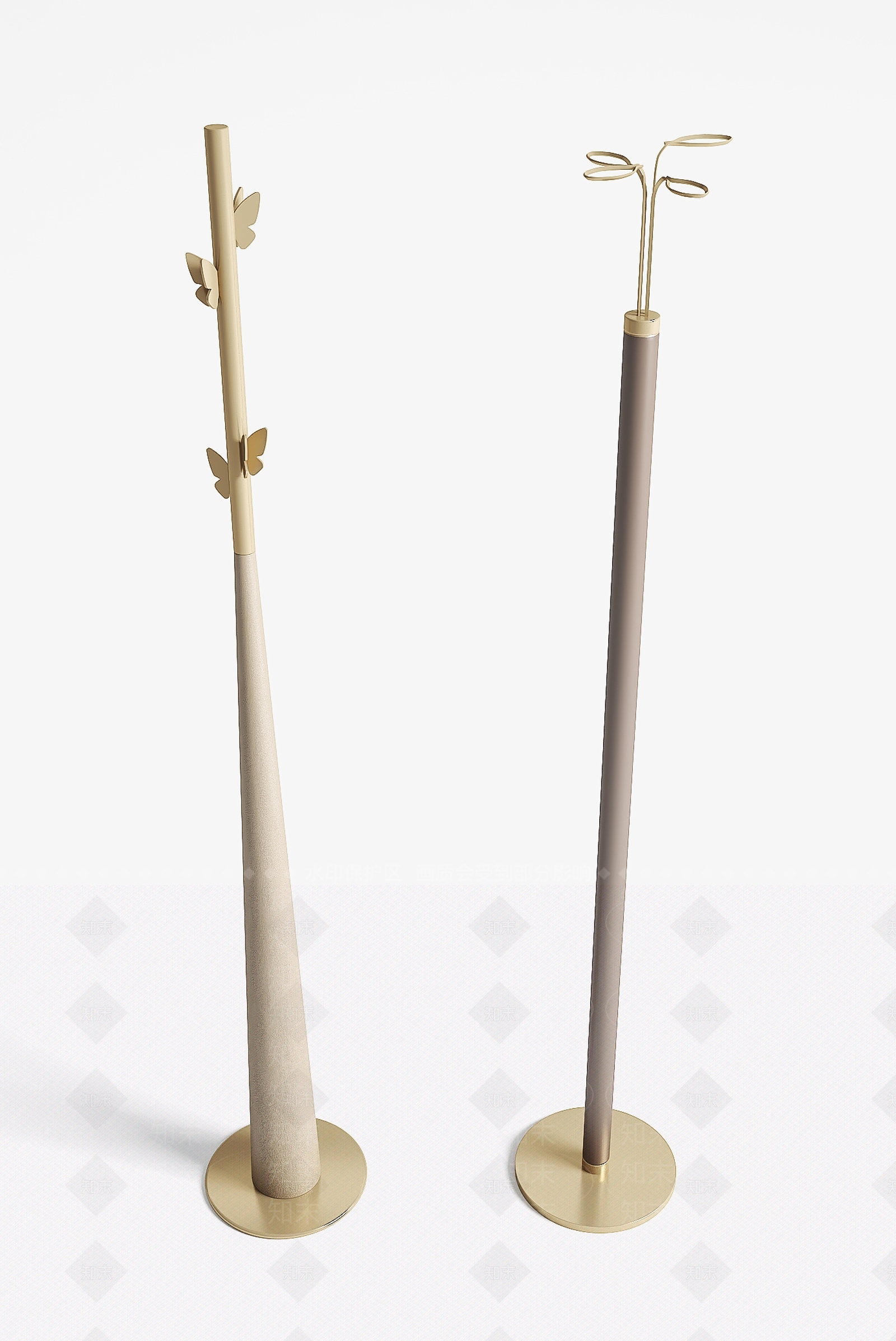 现代挂衣架3D模型下载【ID:1115055250】