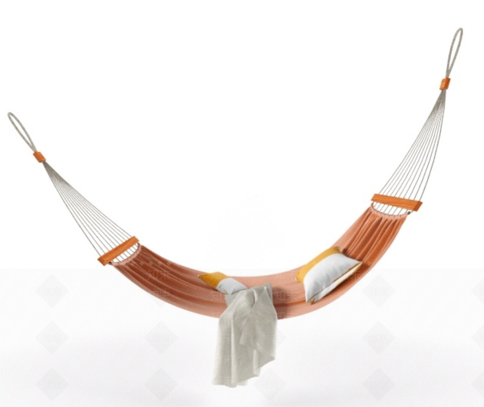 现代吊床SU模型下载【ID:1115187557】