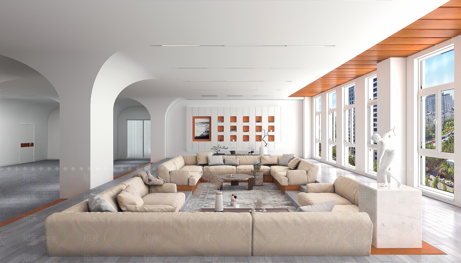 现代会客区3D模型下载【ID:1115240762】