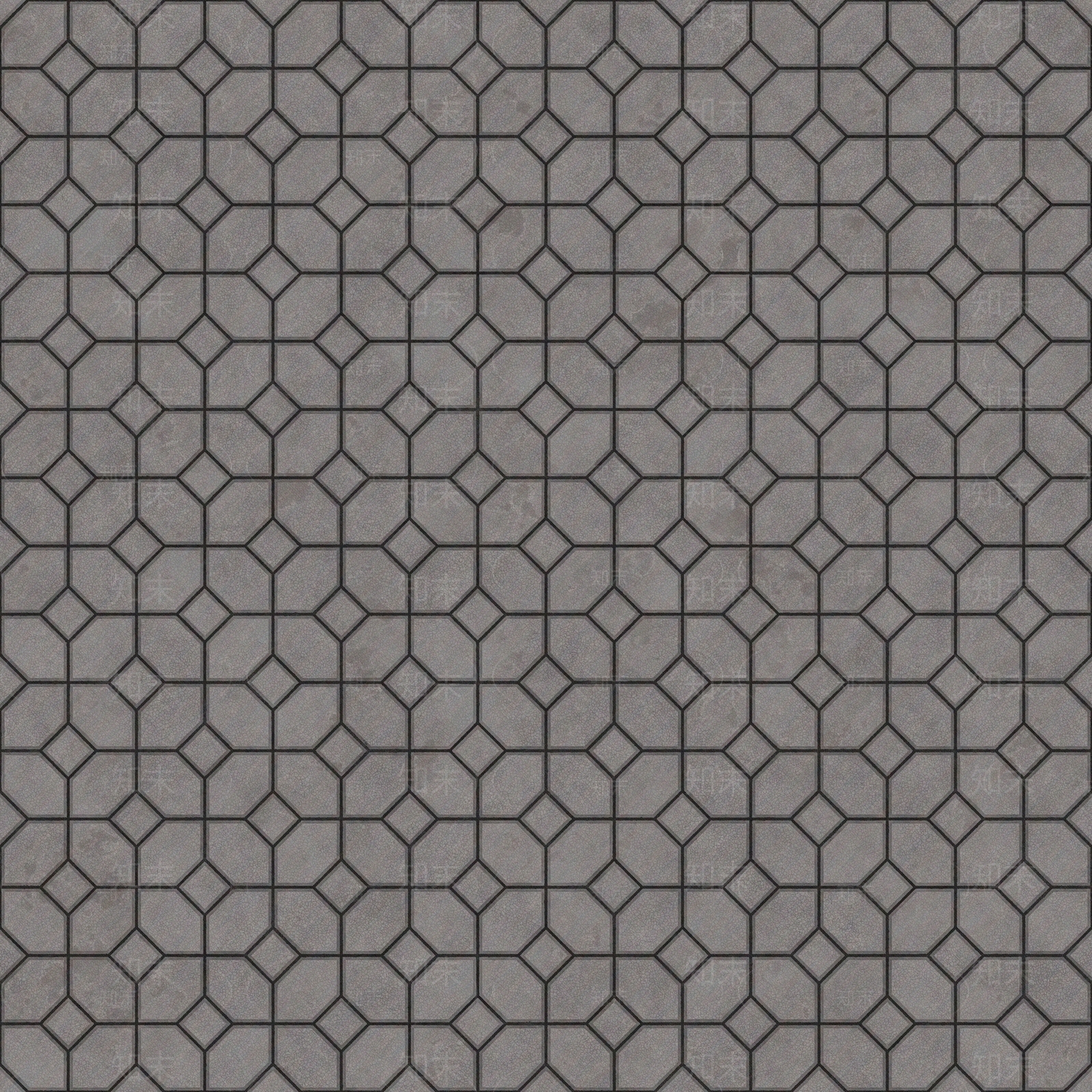 深灰室外人行道水泥地砖贴图下载【ID:1115285415】