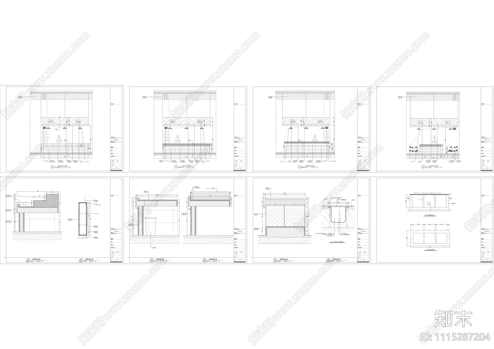 农贸市场施工图施工图下载【ID:1115287204】