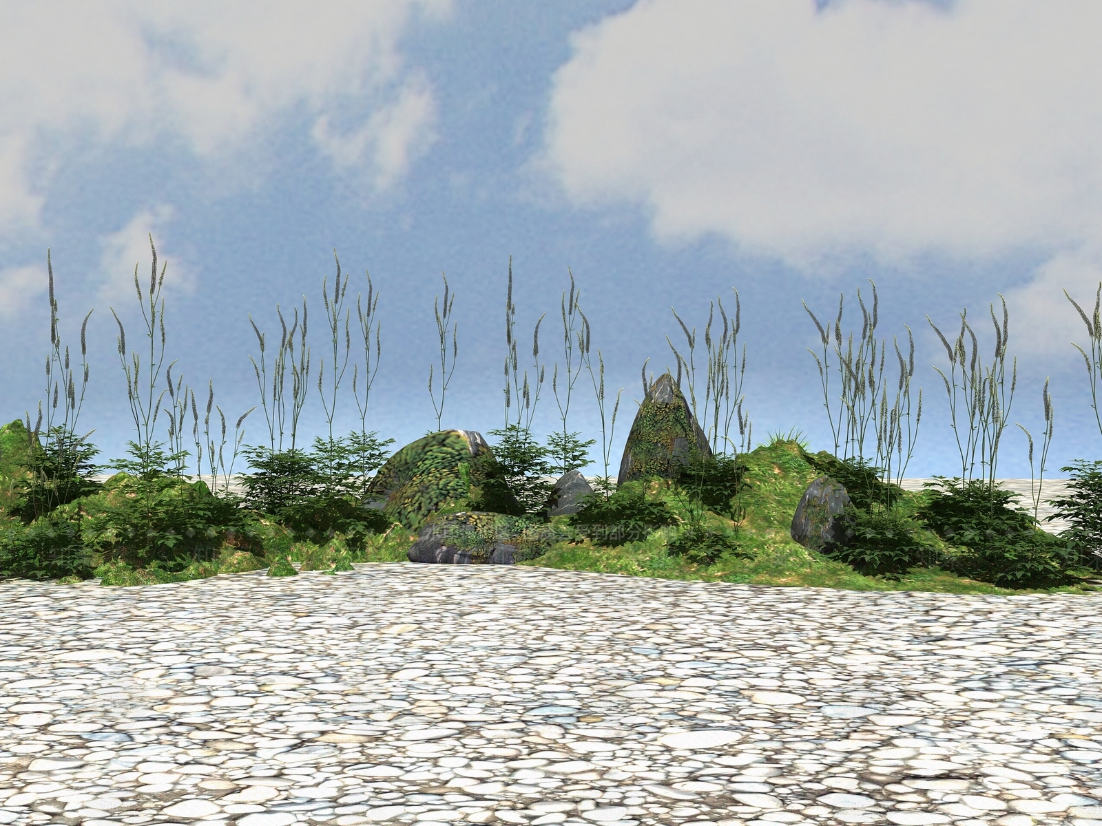 草3D模型下载【ID:1115325367】