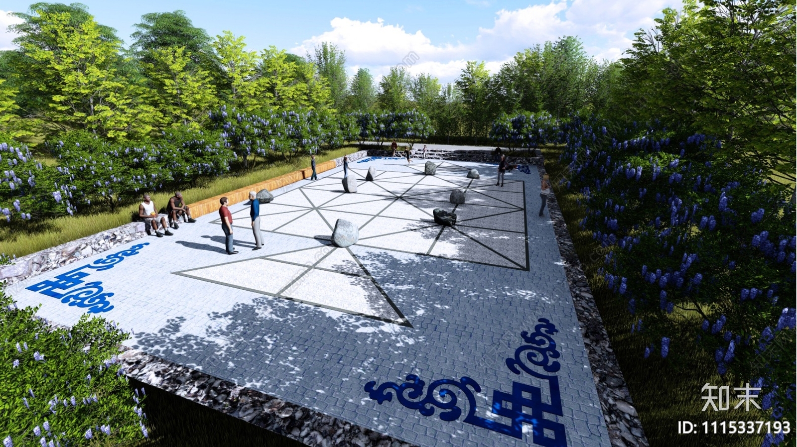 锡林浩特人民公园景观概念设计方案文本下载【ID:1115337193】
