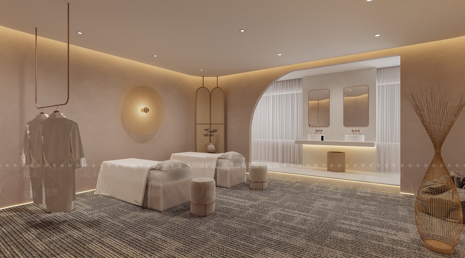新中式美容3D模型下载【ID:1115351058】