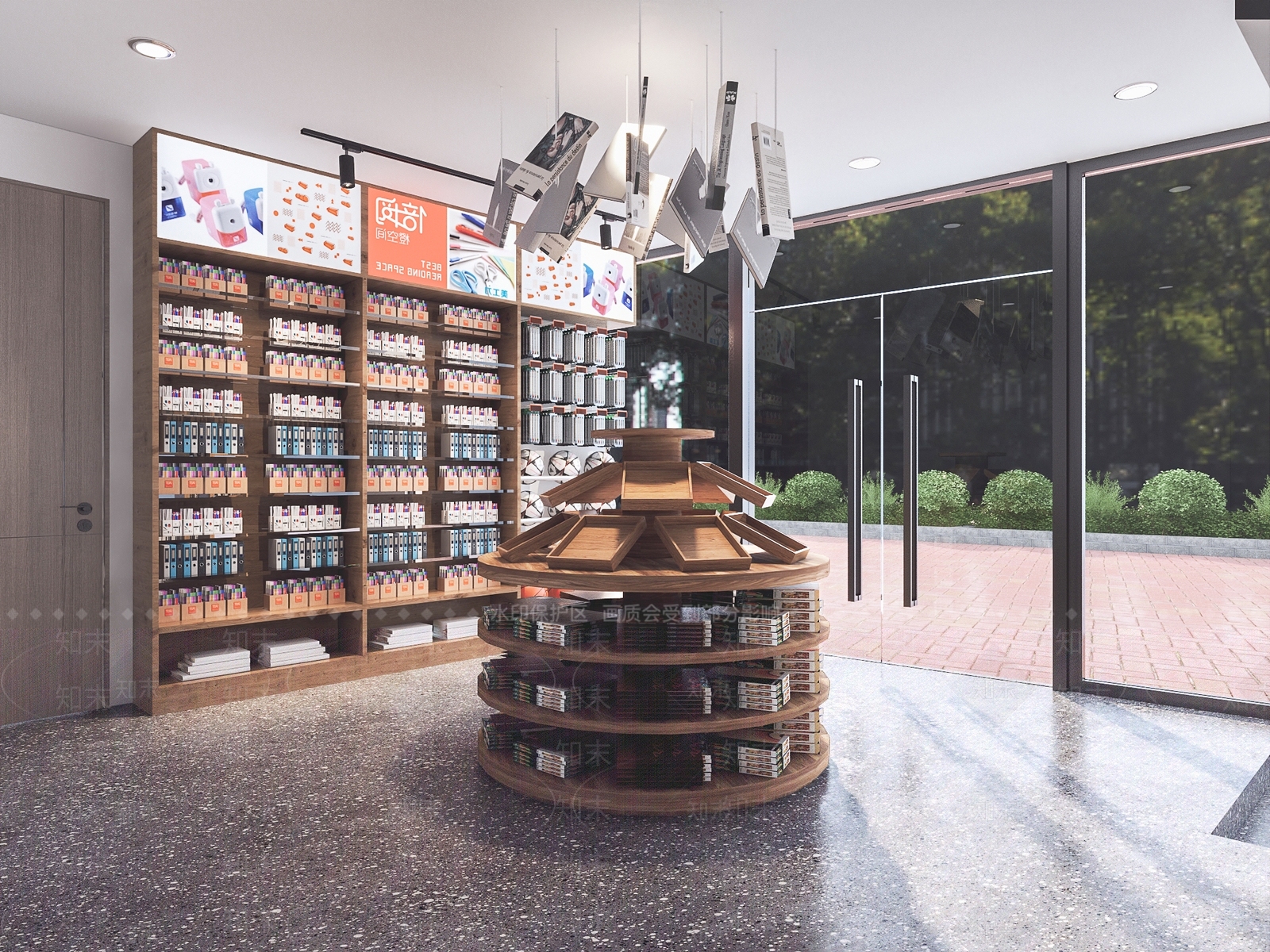 现代礼品店3D模型下载【ID:1115373494】
