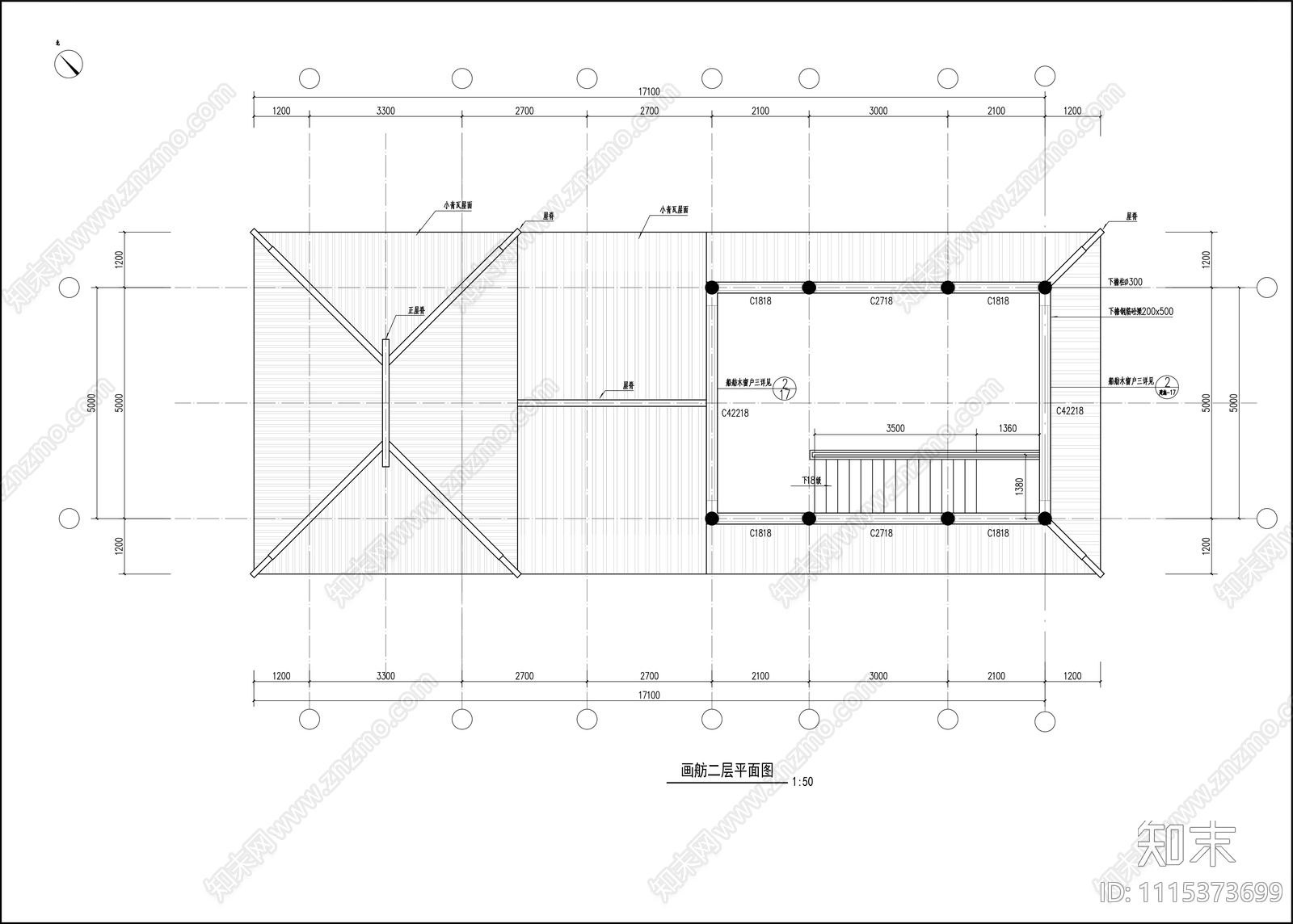 画舫施工图cad施工图下载【ID:1115373699】