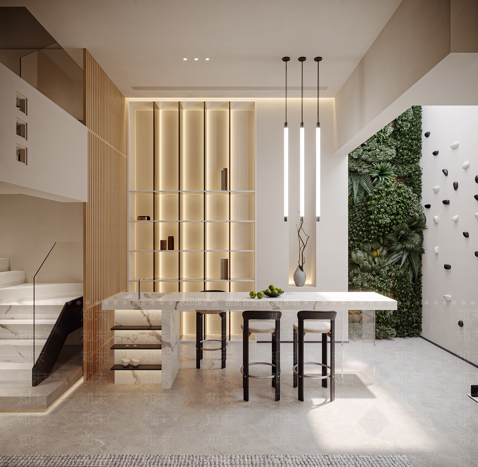 现代影视厅3D模型下载【ID:1115429437】