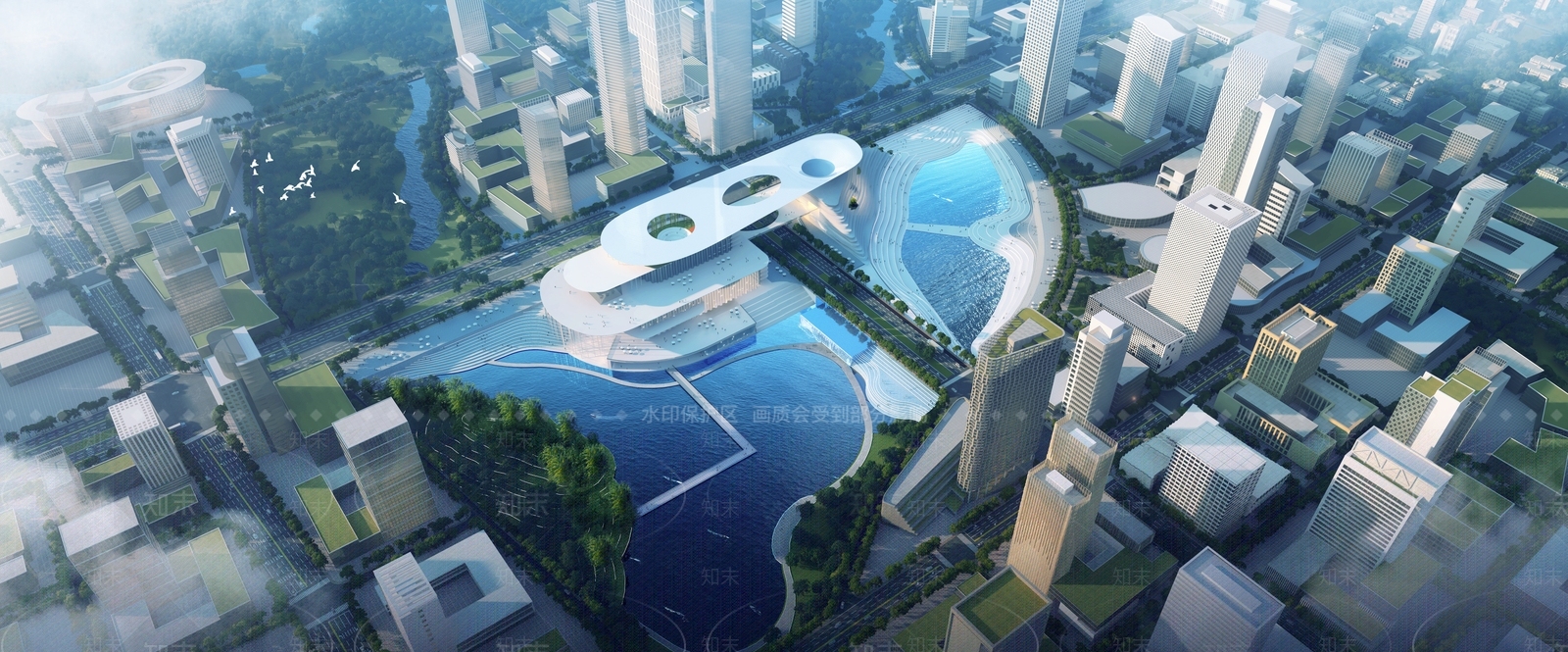 现代光谷大剧院SU模型下载【ID:1115460823】