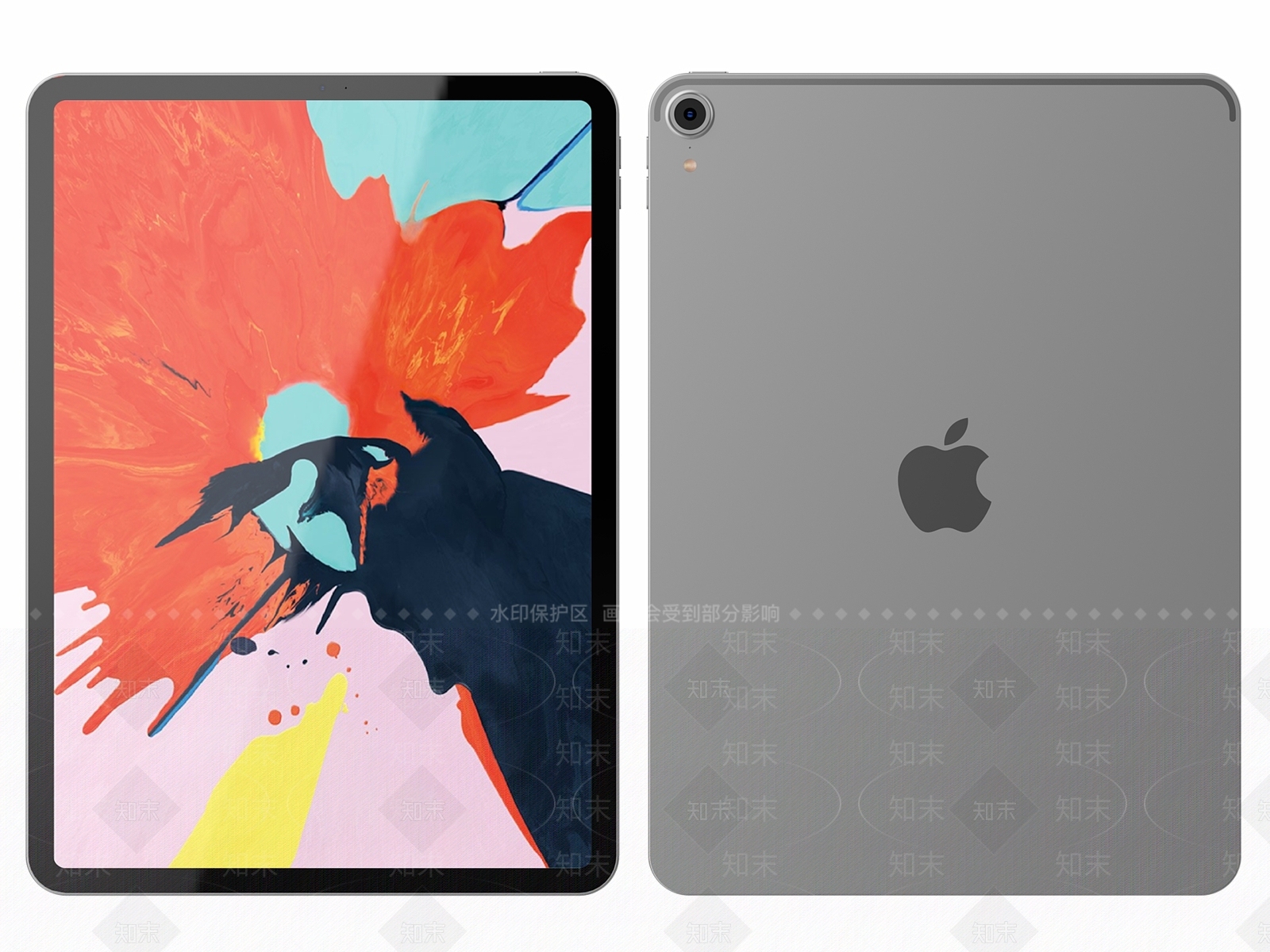 苹果平板电脑3D模型下载【ID:1115475501】