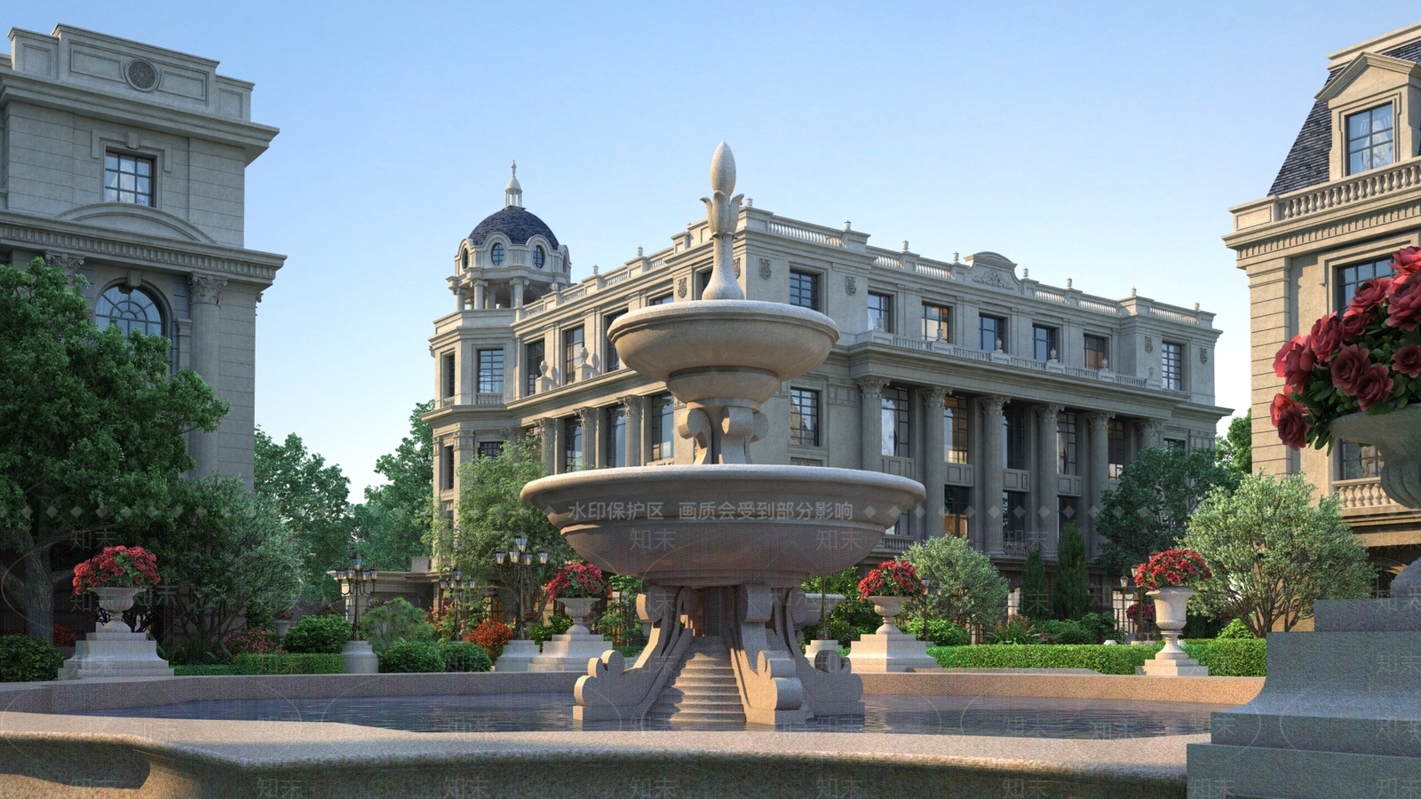 欧式景观小品3D模型下载【ID:1115533654】