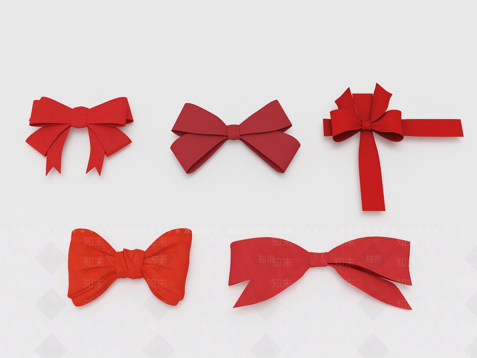 现代蝴蝶结SU模型下载【ID:1115526205】