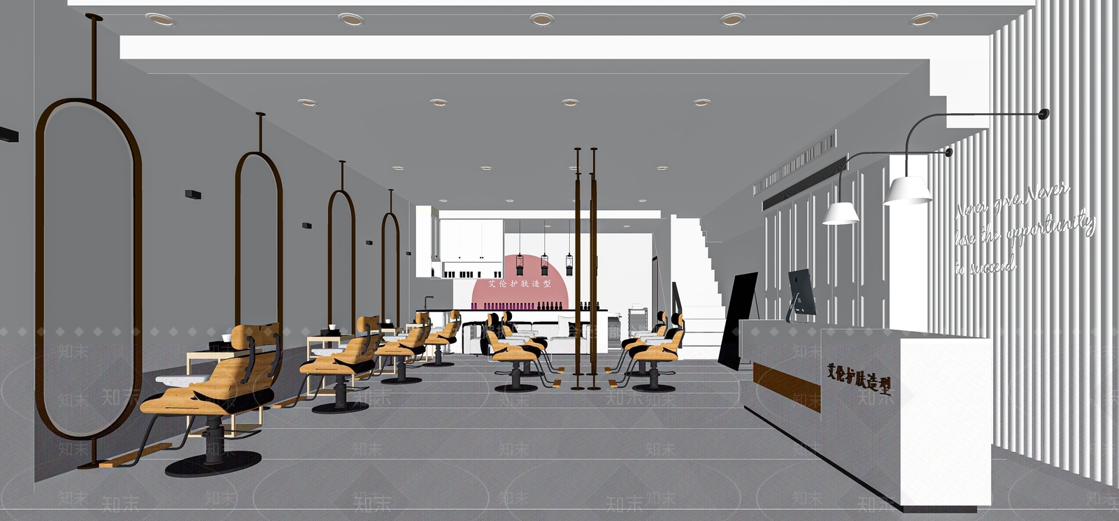 现代理发店SU模型下载【ID:1115555461】