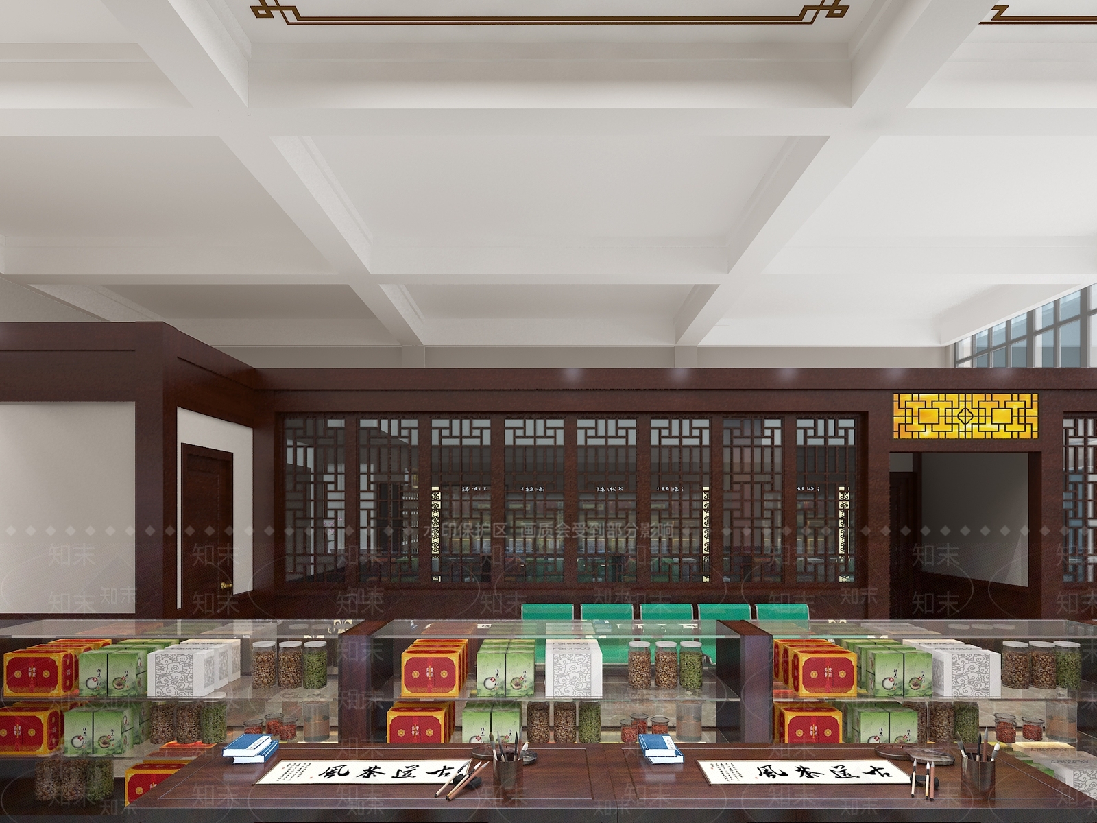 中式中医馆3D模型下载【ID:1115602645】