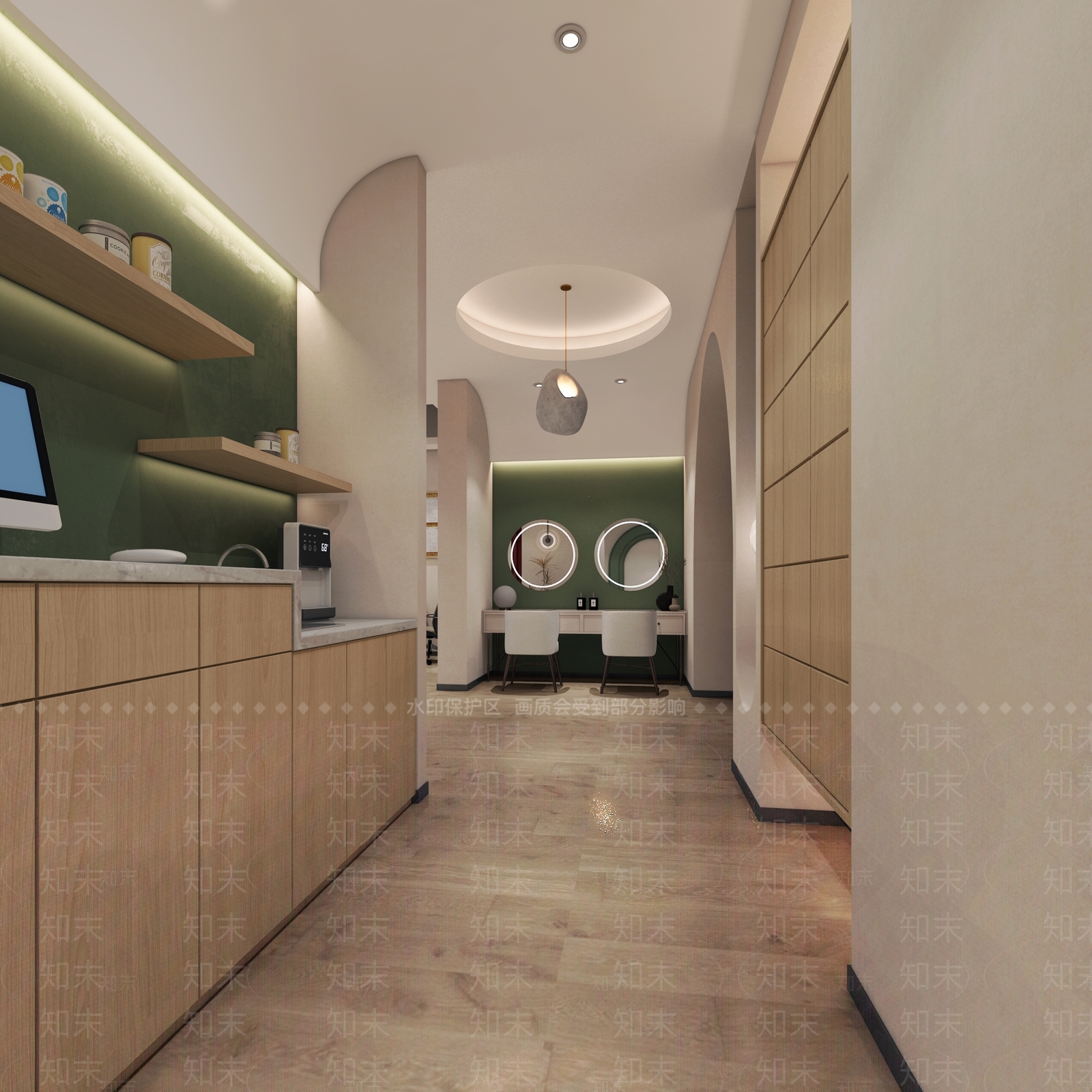 侘寂风摄影店3D模型下载【ID:1115620925】