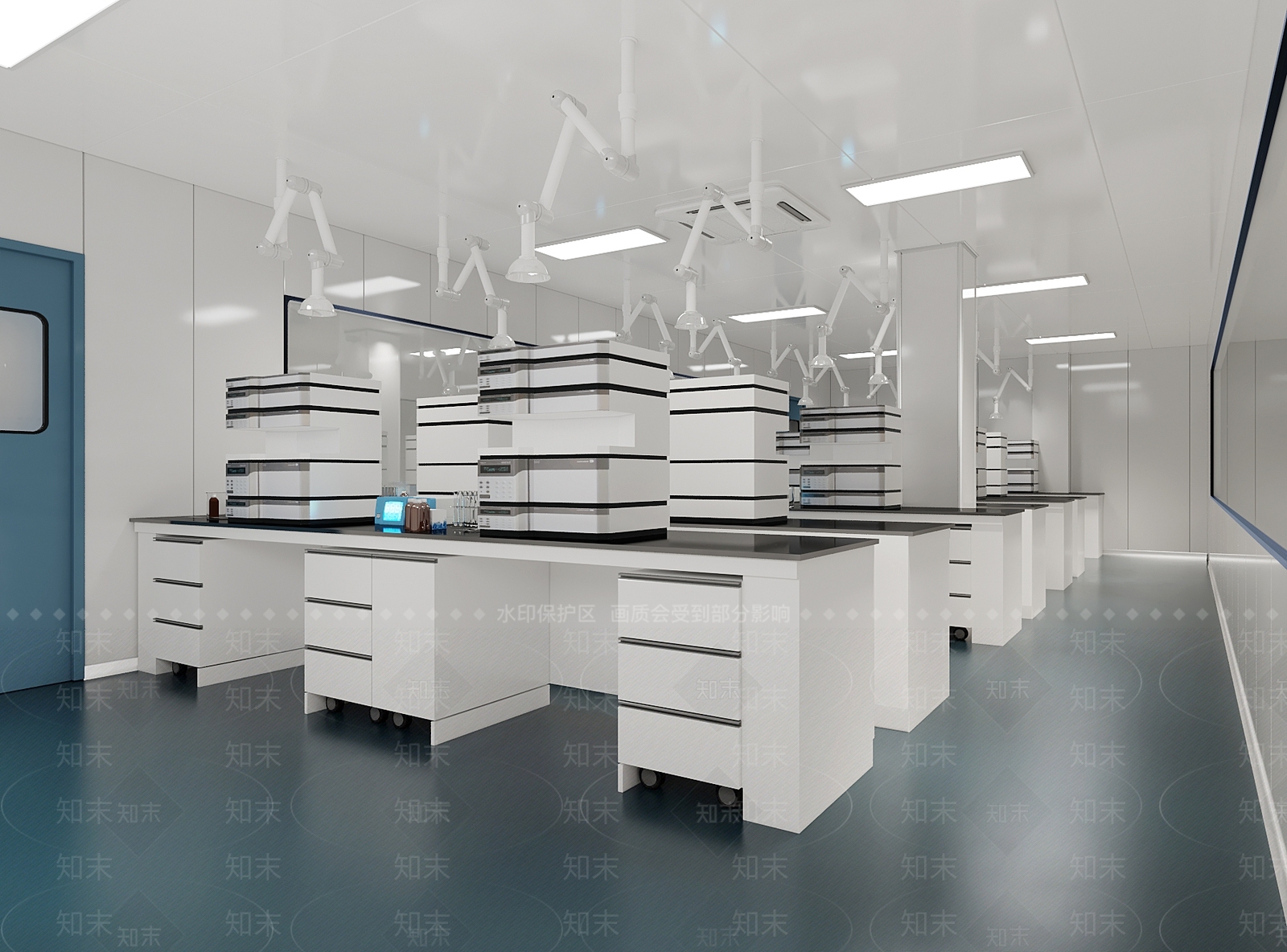 现代实验室3D模型下载【ID:1115643307】