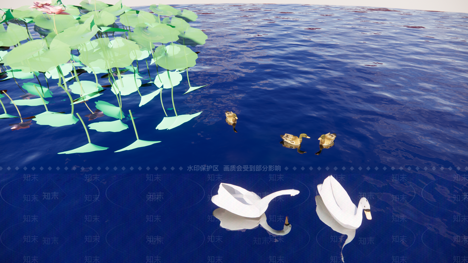 现代天鹅SU模型下载【ID:1115652897】