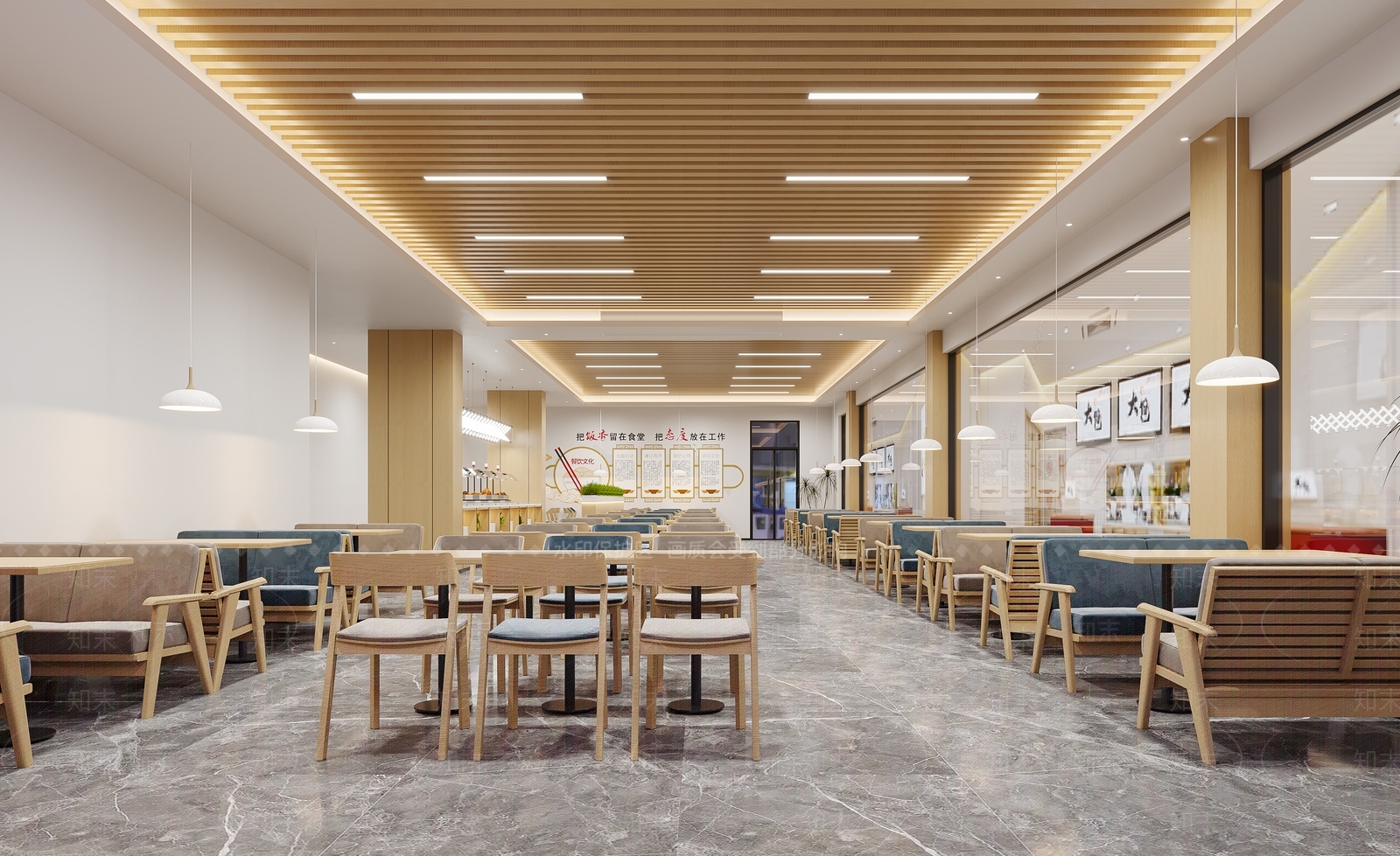 现代快餐厅3D模型下载【ID:1115675531】