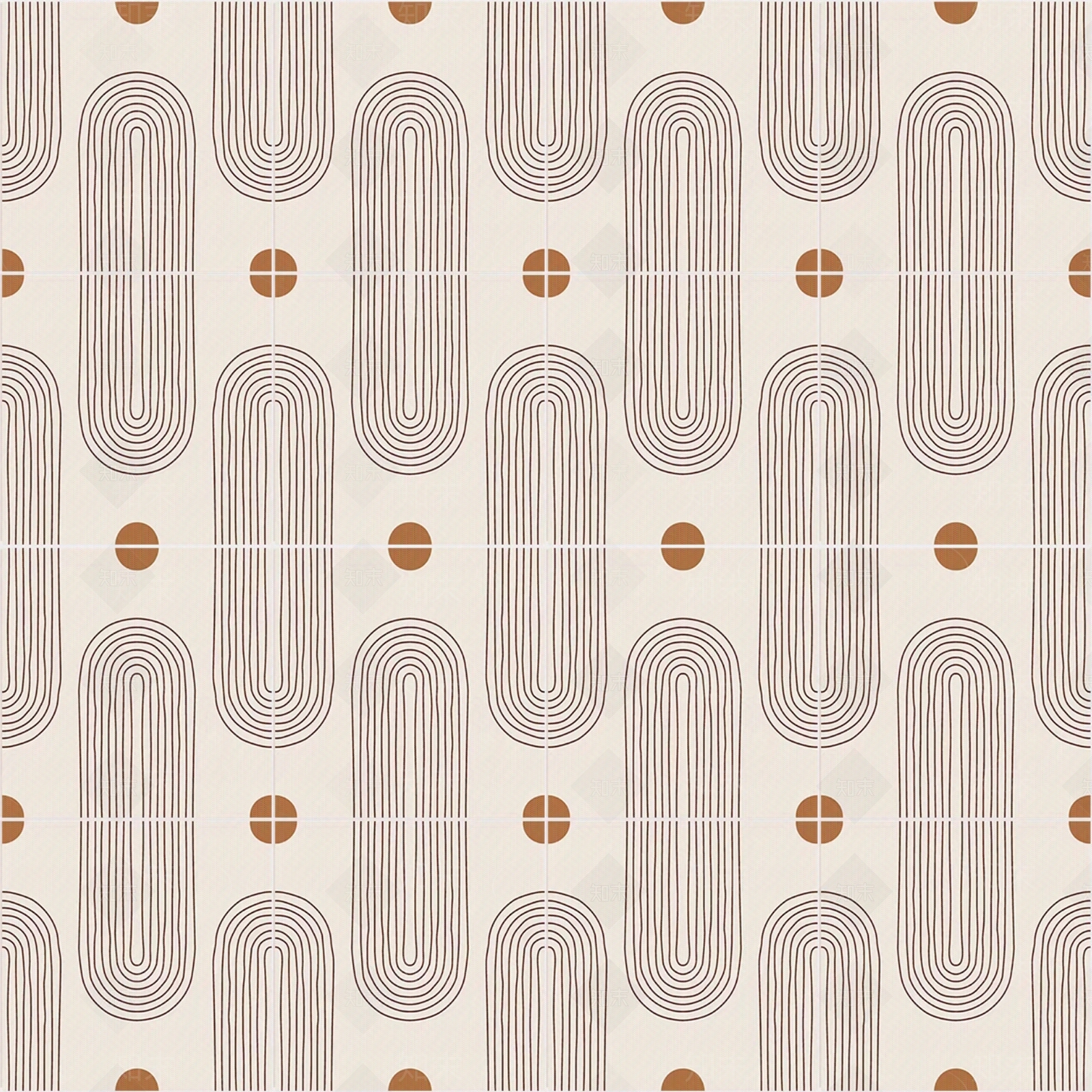 现代北欧几何线条花砖贴图下载【ID:1115691805】