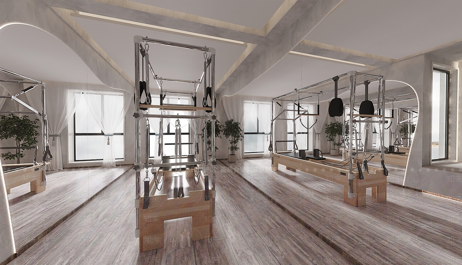 现代健身室3D模型下载【ID:1115697386】