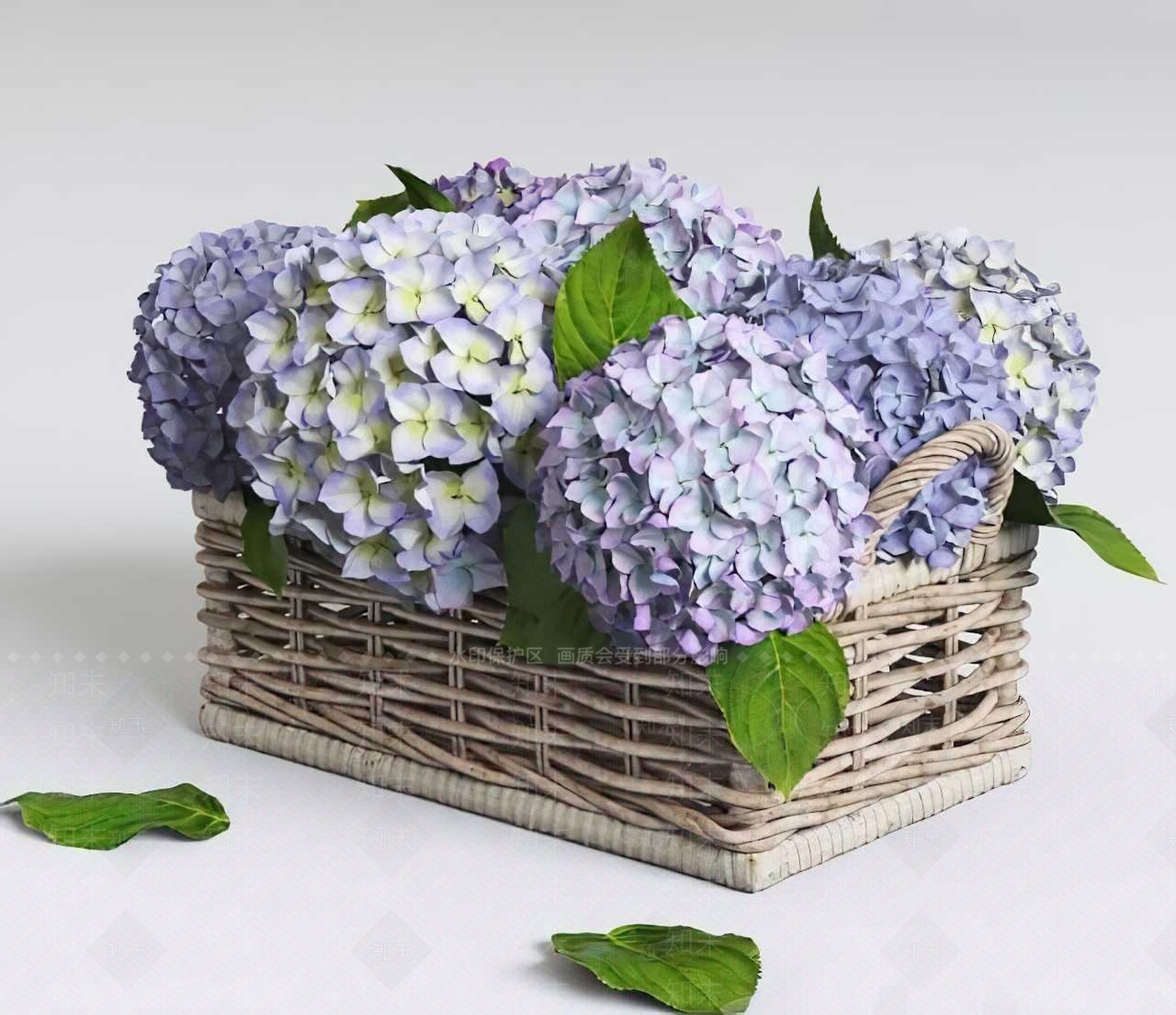 现代花艺SU模型草图