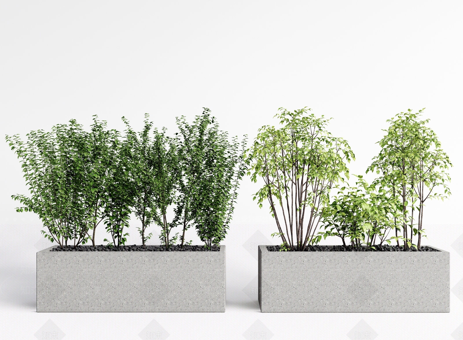 花坛3D模型下载【ID:1115706371】