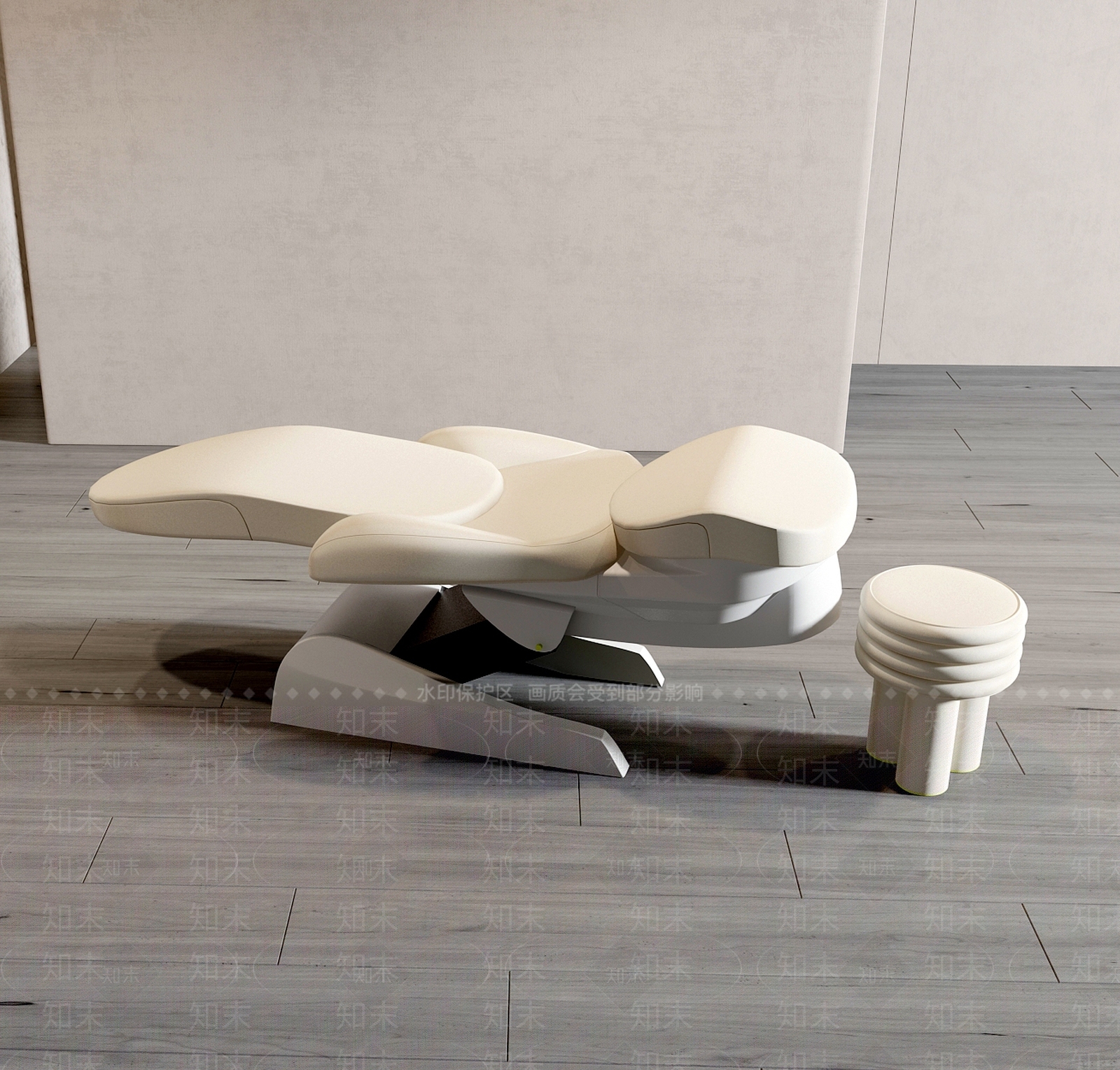 现代科技美容床3D模型下载【ID:1115735071】