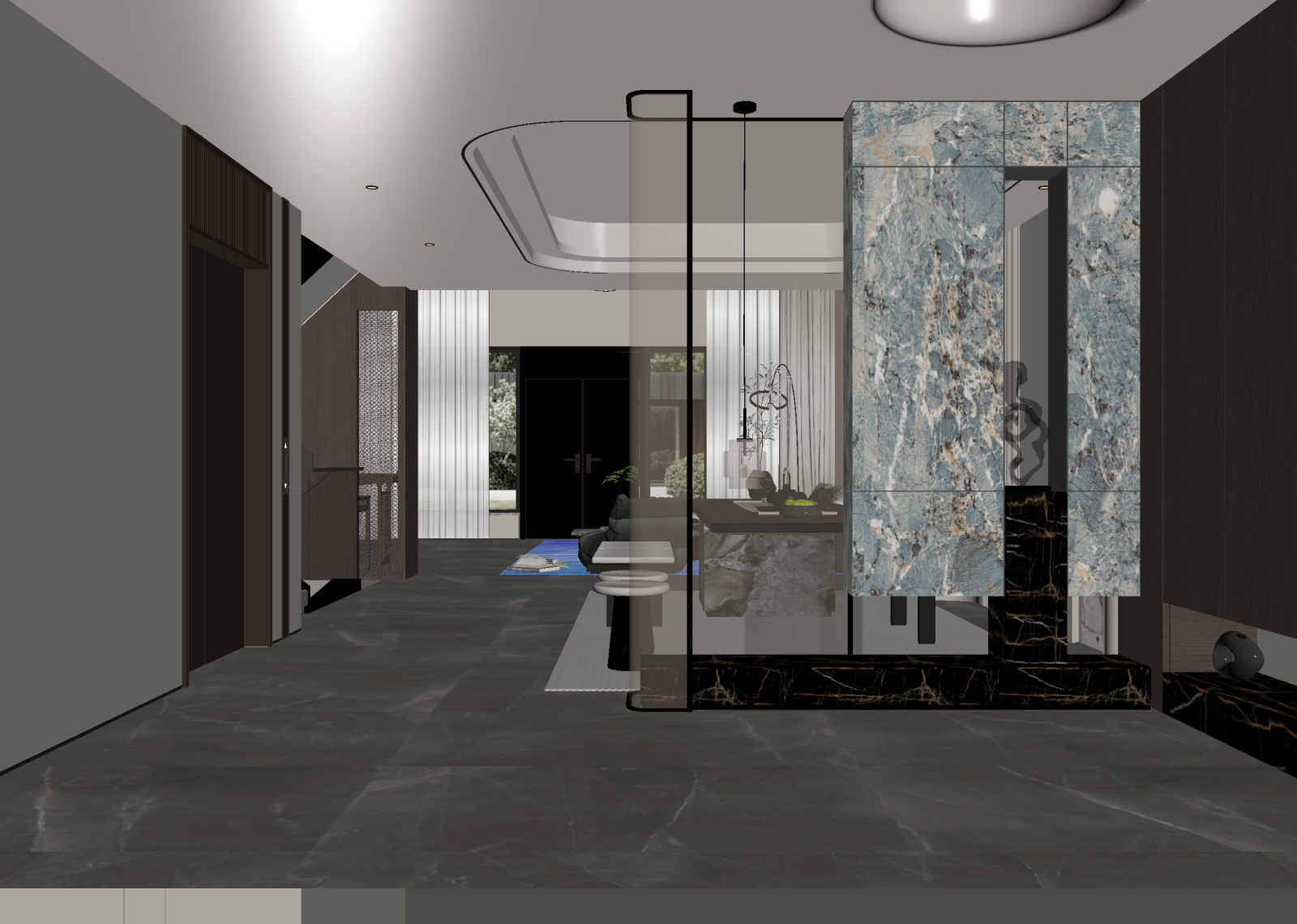 意式客餐厅3D模型下载【ID:1215171055】