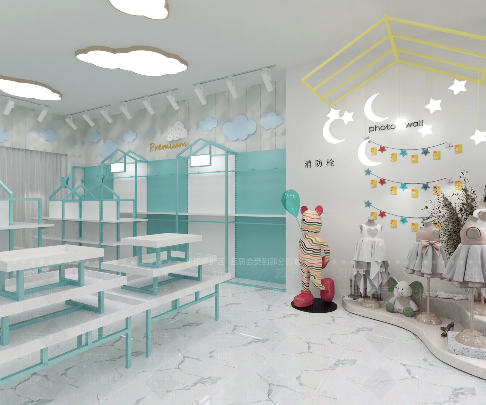 北欧母婴店3D模型下载【ID:1115750543】