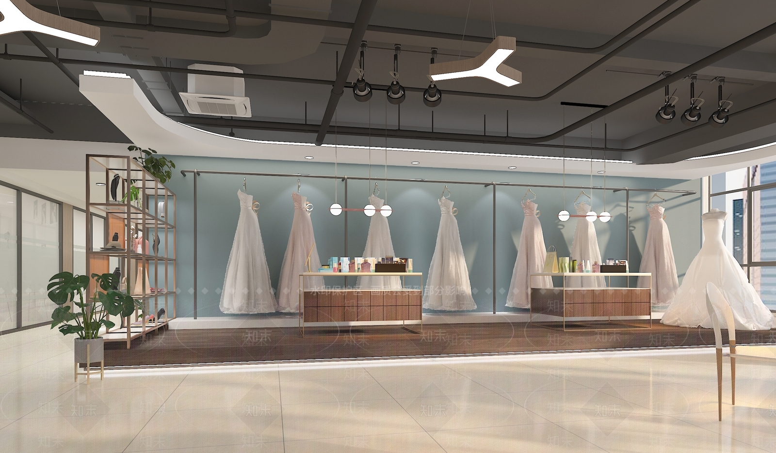 现代美妆培训学校3D模型下载【ID:1115751865】