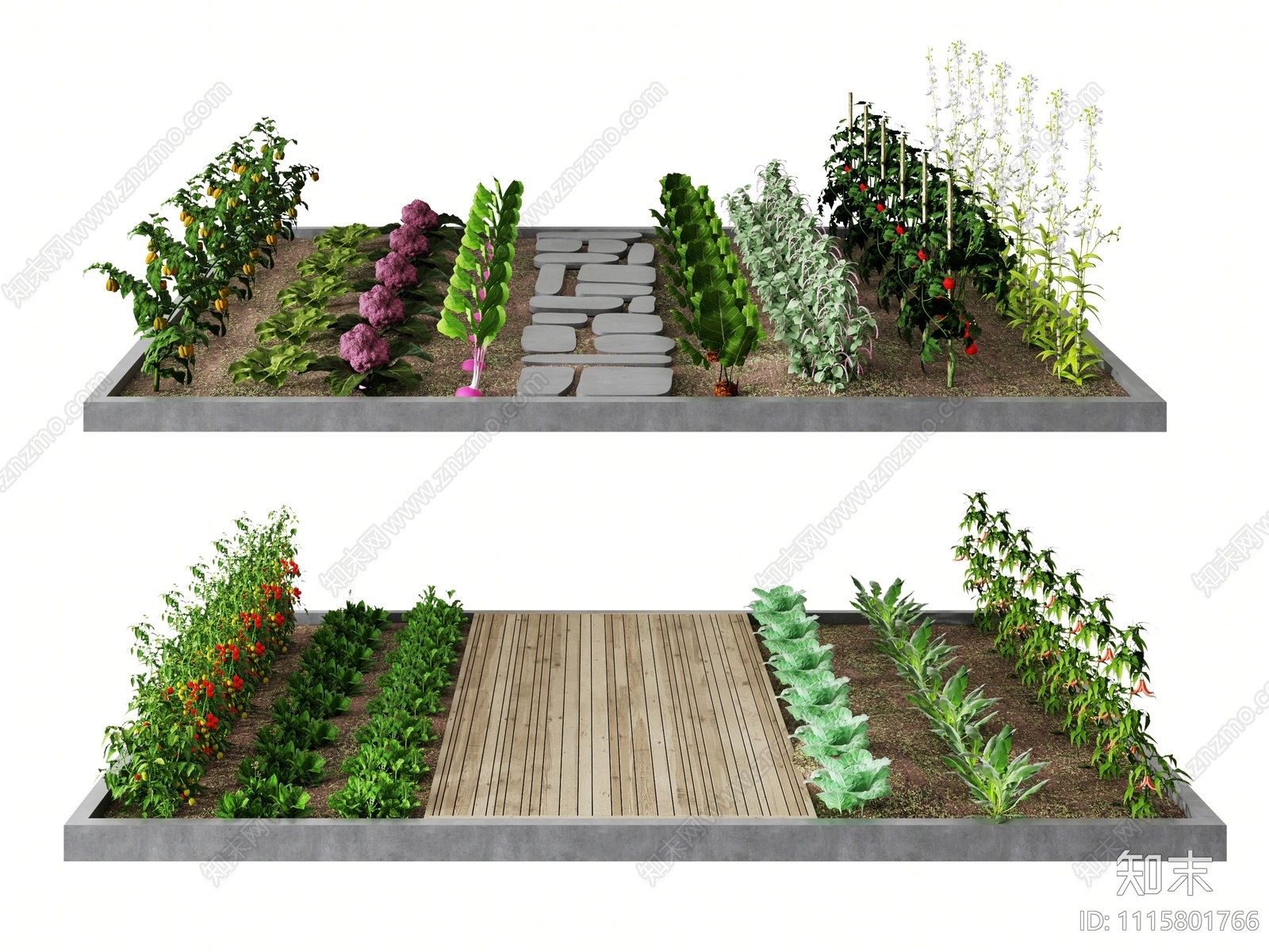 菜地3D模型下载【ID:1115801766】