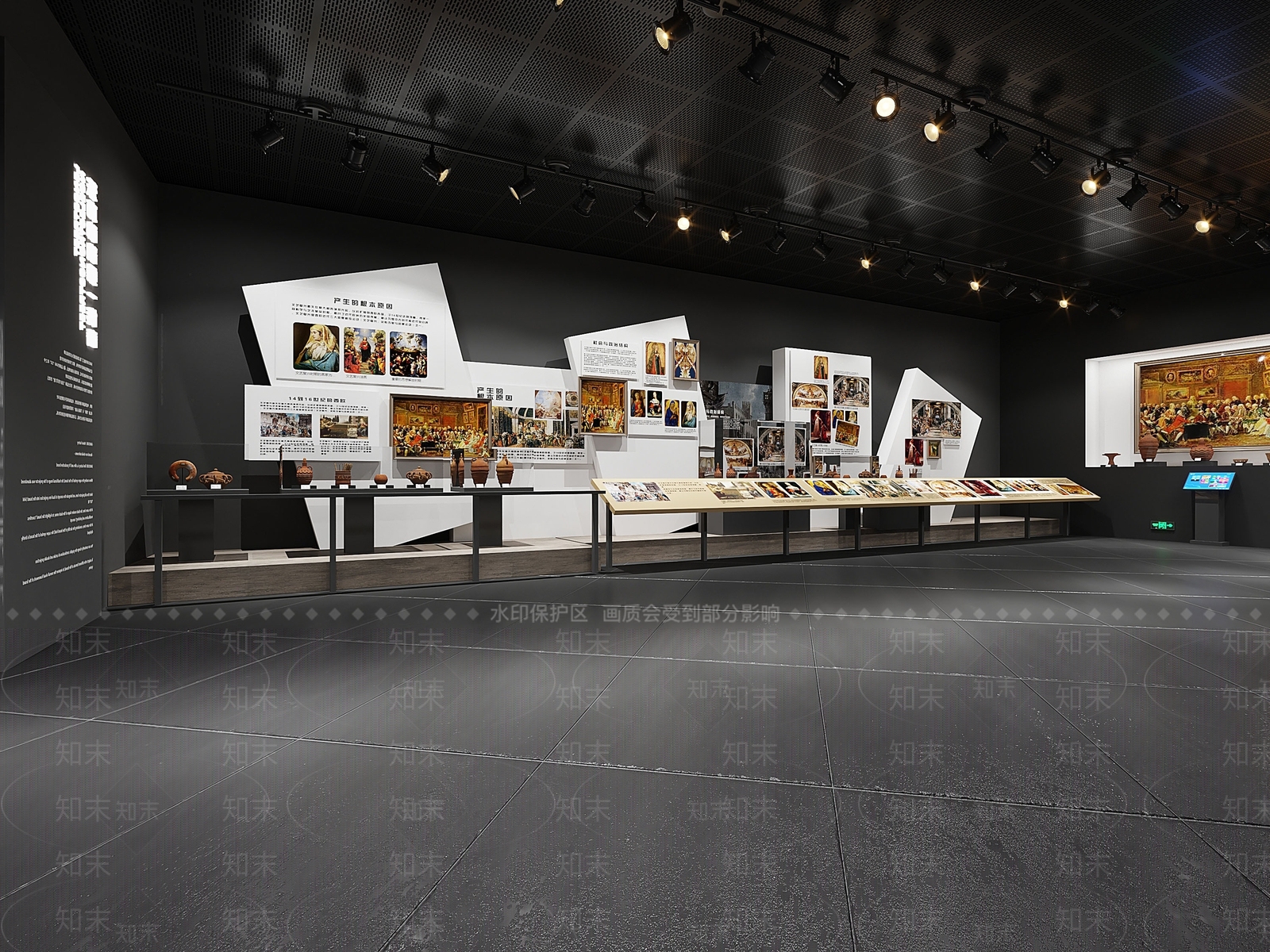 现代博物馆3D模型下载【ID:1115817306】