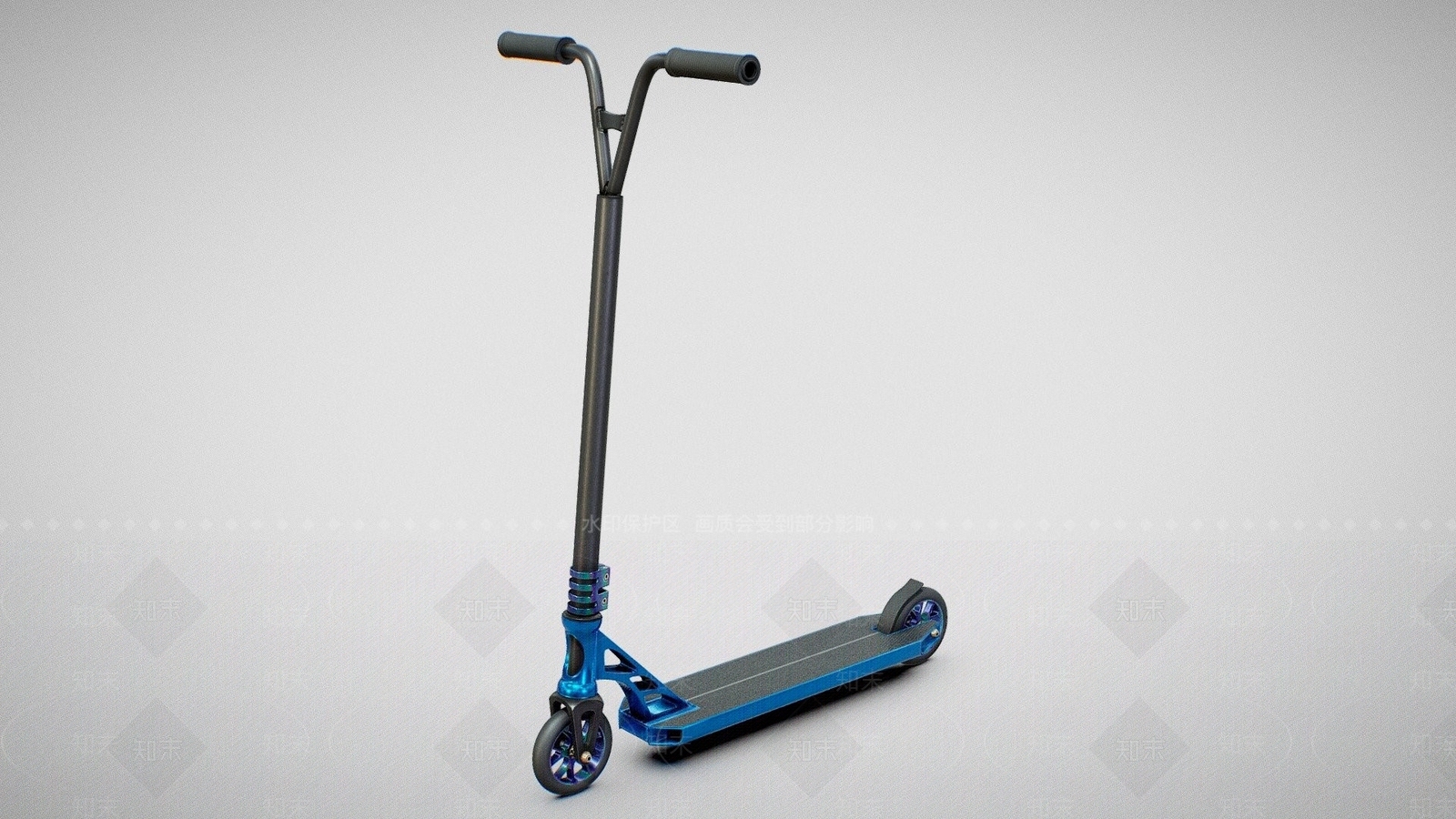 现代滑板车SU模型下载【ID:1115855644】