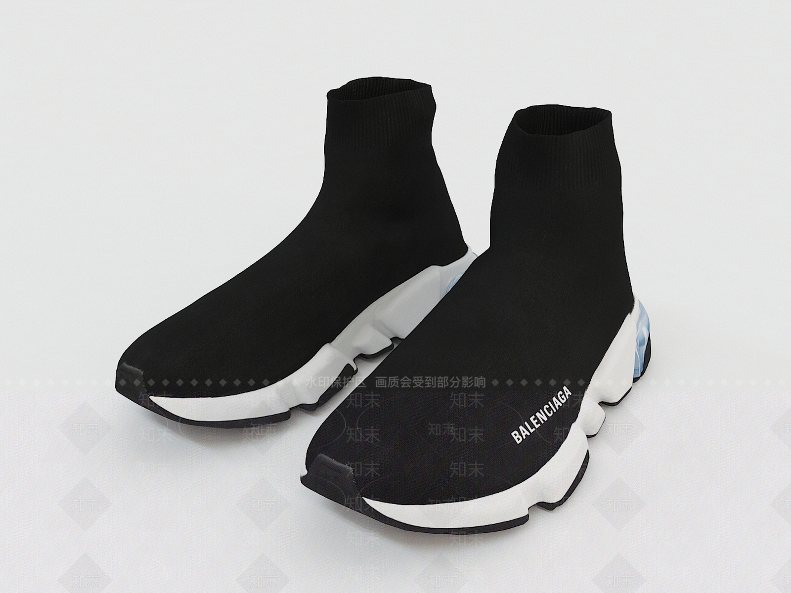 现代运动鞋SU模型下载【ID:1115856389】